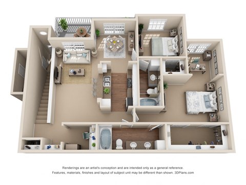 Walnut 2bed 2bath 1279sqft at Stone Oak @ Parmer, Texas